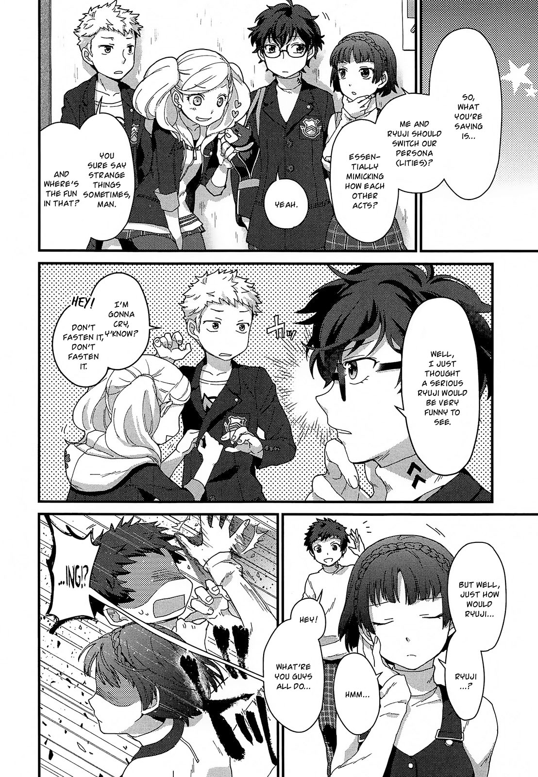 Persona 5 A la Carte Anthology Chapter 6 page 2 - Chapter 6: Persona Change