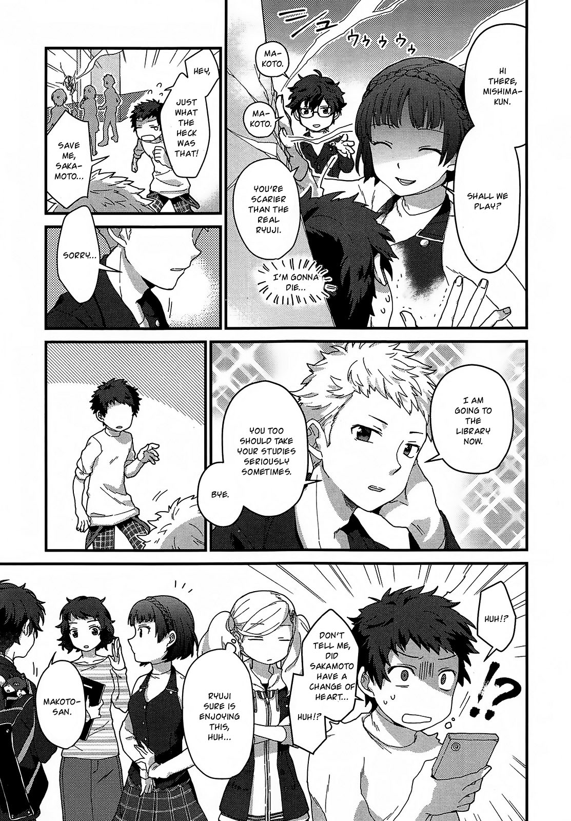 Persona 5 A la Carte Anthology Chapter 6 page 3 - Chapter 6: Persona Change