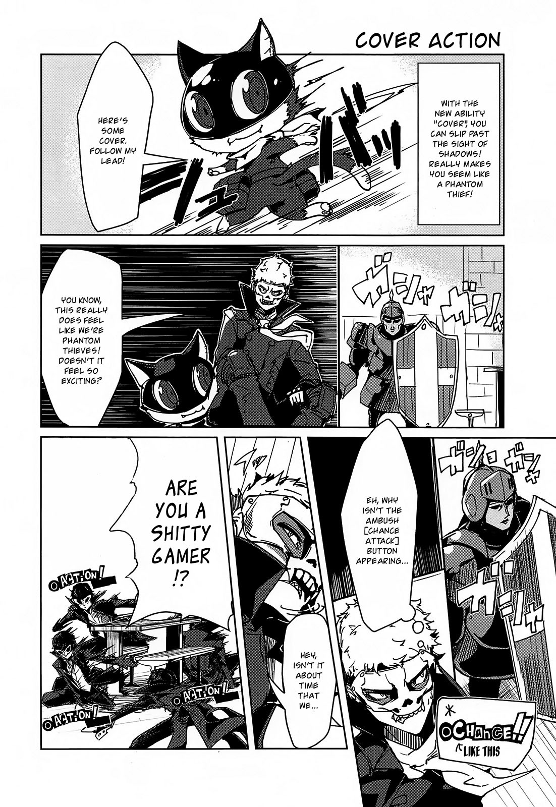 Persona 5 A la Carte Anthology Chapter 7 page 2 - Chapter 7: One-page Manga Playhouse