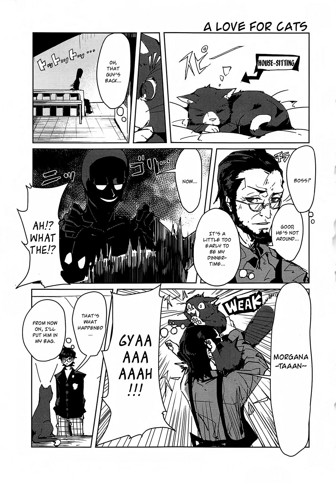 Persona 5 A la Carte Anthology Chapter 7 page 5 - Chapter 7: One-page Manga Playhouse