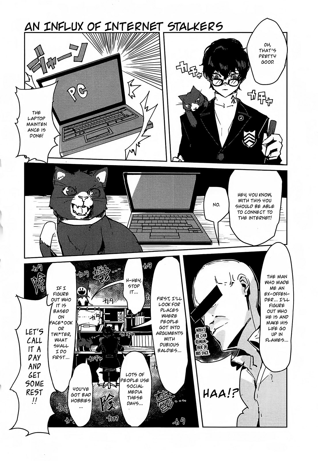 Persona 5 A la Carte Anthology Chapter 7 page 6 - Chapter 7: One-page Manga Playhouse