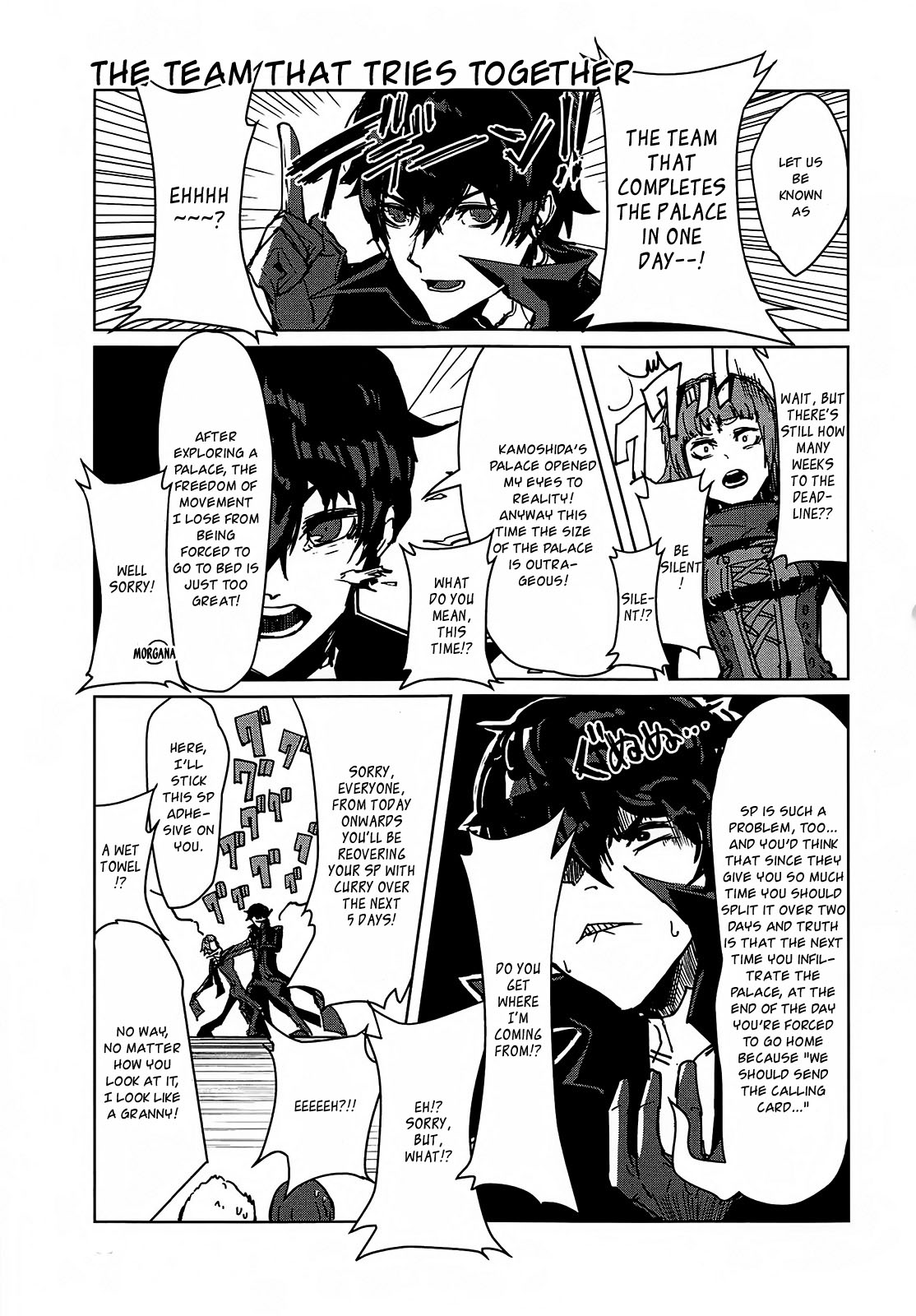 Persona 5 A la Carte Anthology Chapter 7 page 7 - Chapter 7: One-page Manga Playhouse