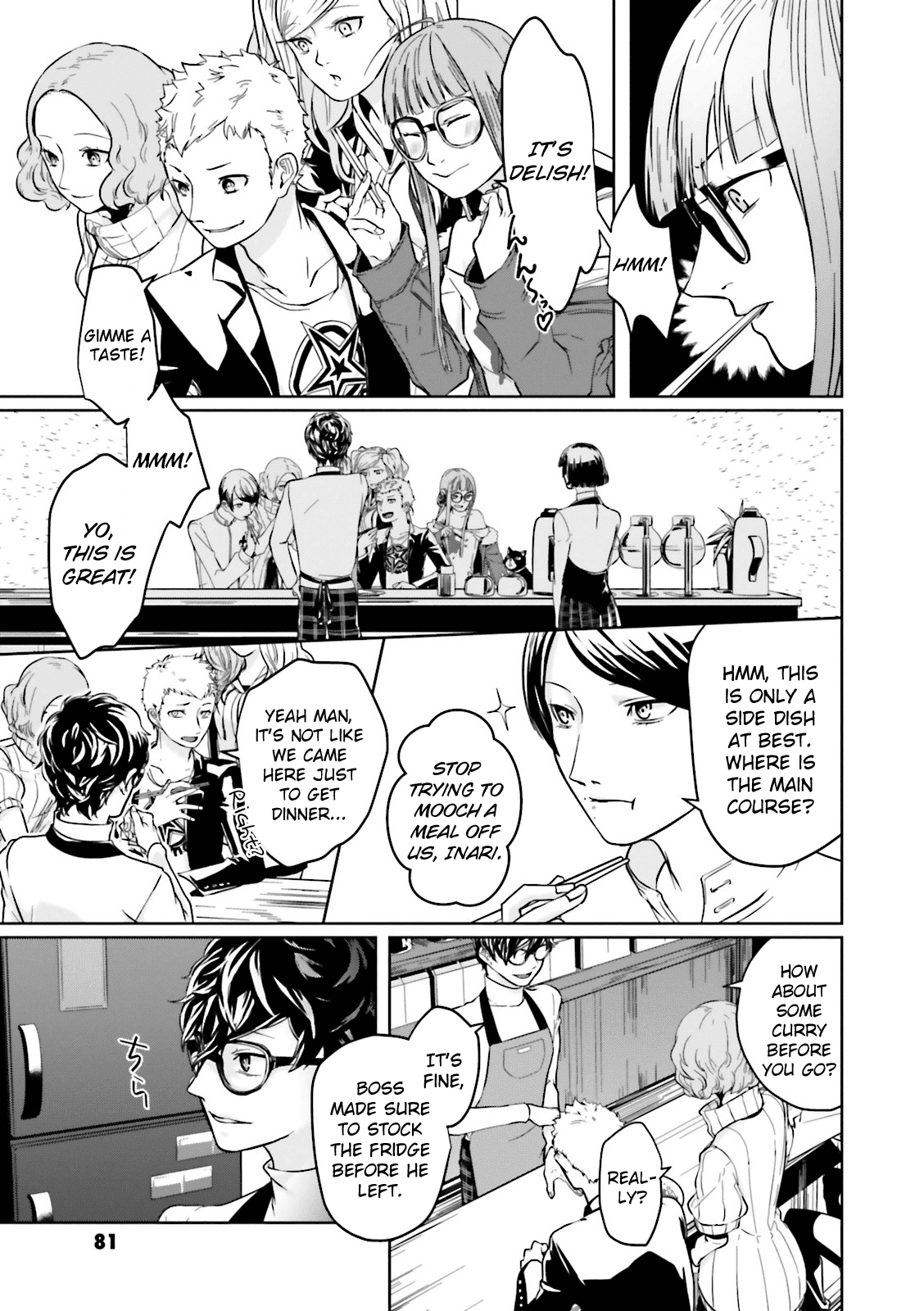 Persona 5 A la Carte Anthology Chapter 8 page 11 - Chapter 8: The Phantoms' Cooking Class