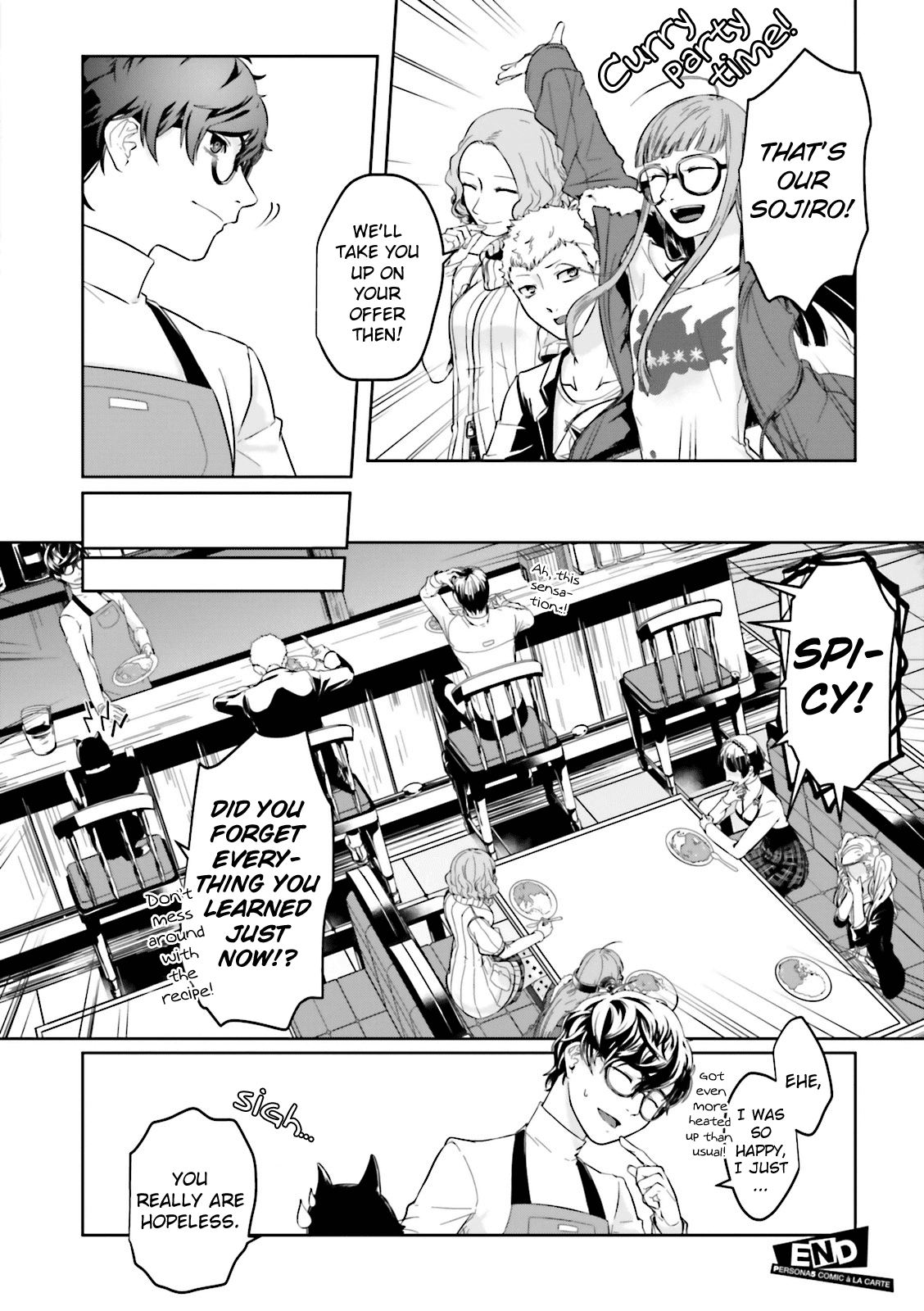 Persona 5 A la Carte Anthology Chapter 8 page 12 - Chapter 8: The Phantoms' Cooking Class