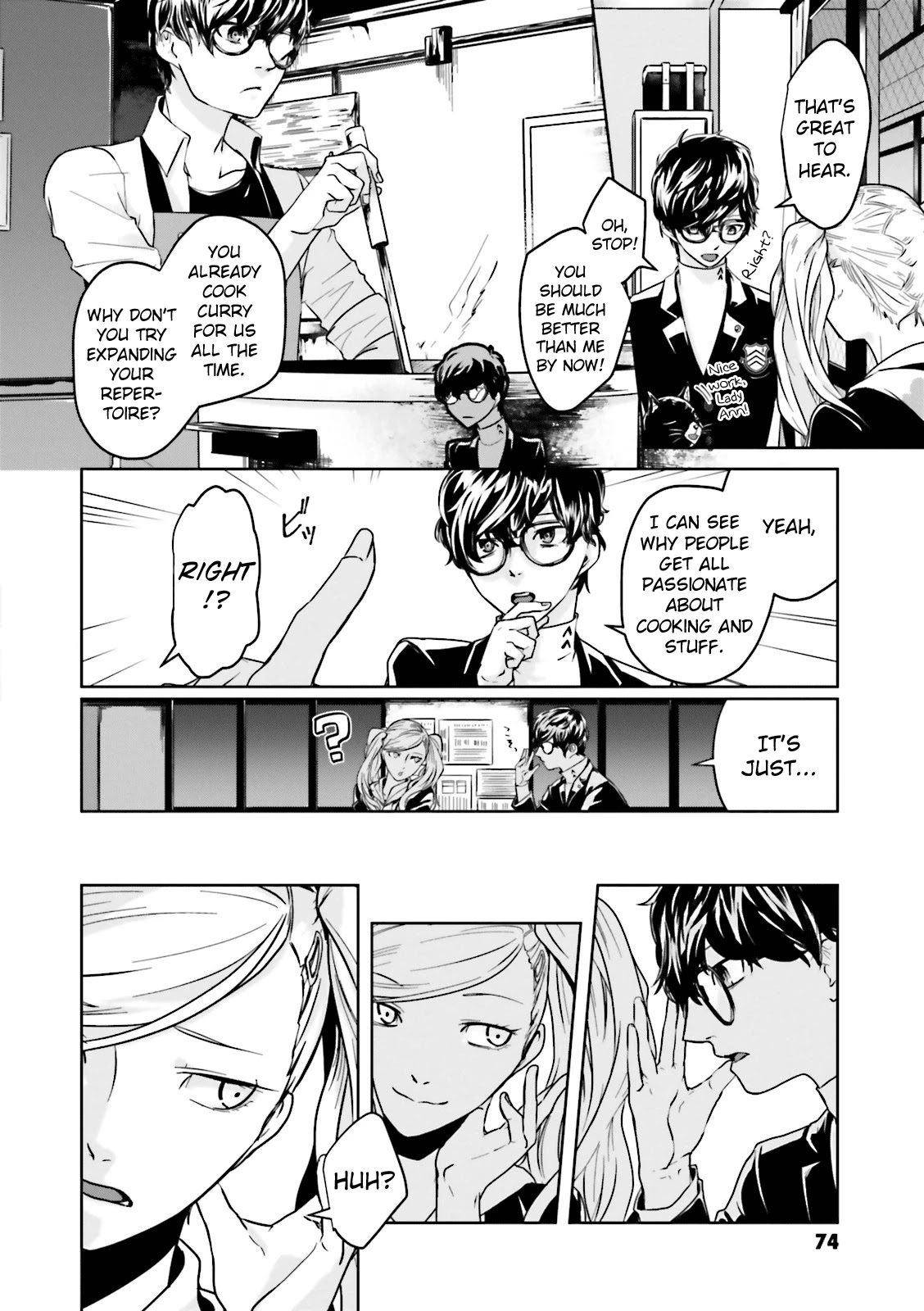 Persona 5 A la Carte Anthology Chapter 8 page 4 - Chapter 8: The Phantoms' Cooking Class