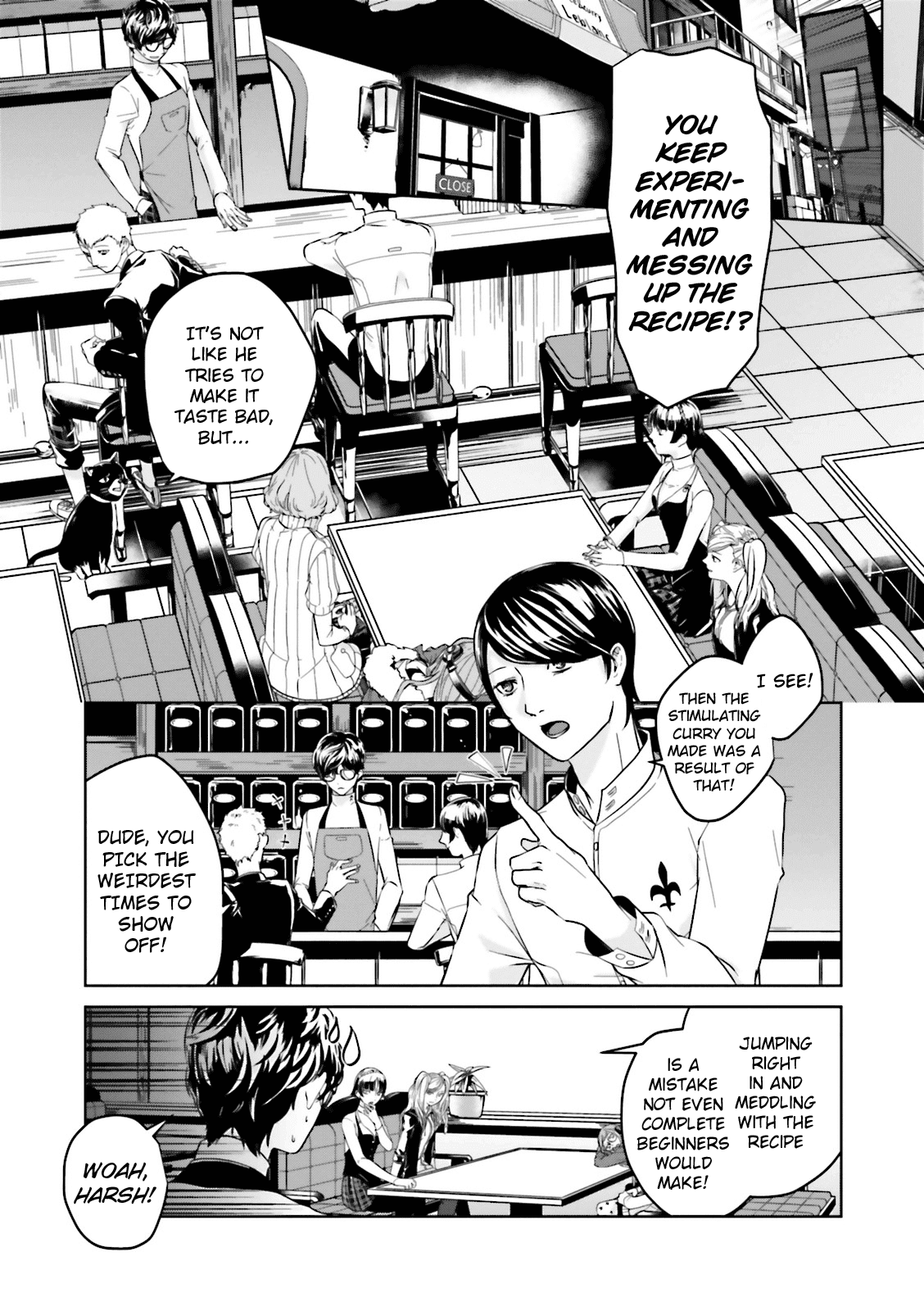 Persona 5 A la Carte Anthology Chapter 8 page 5 - Chapter 8: The Phantoms' Cooking Class