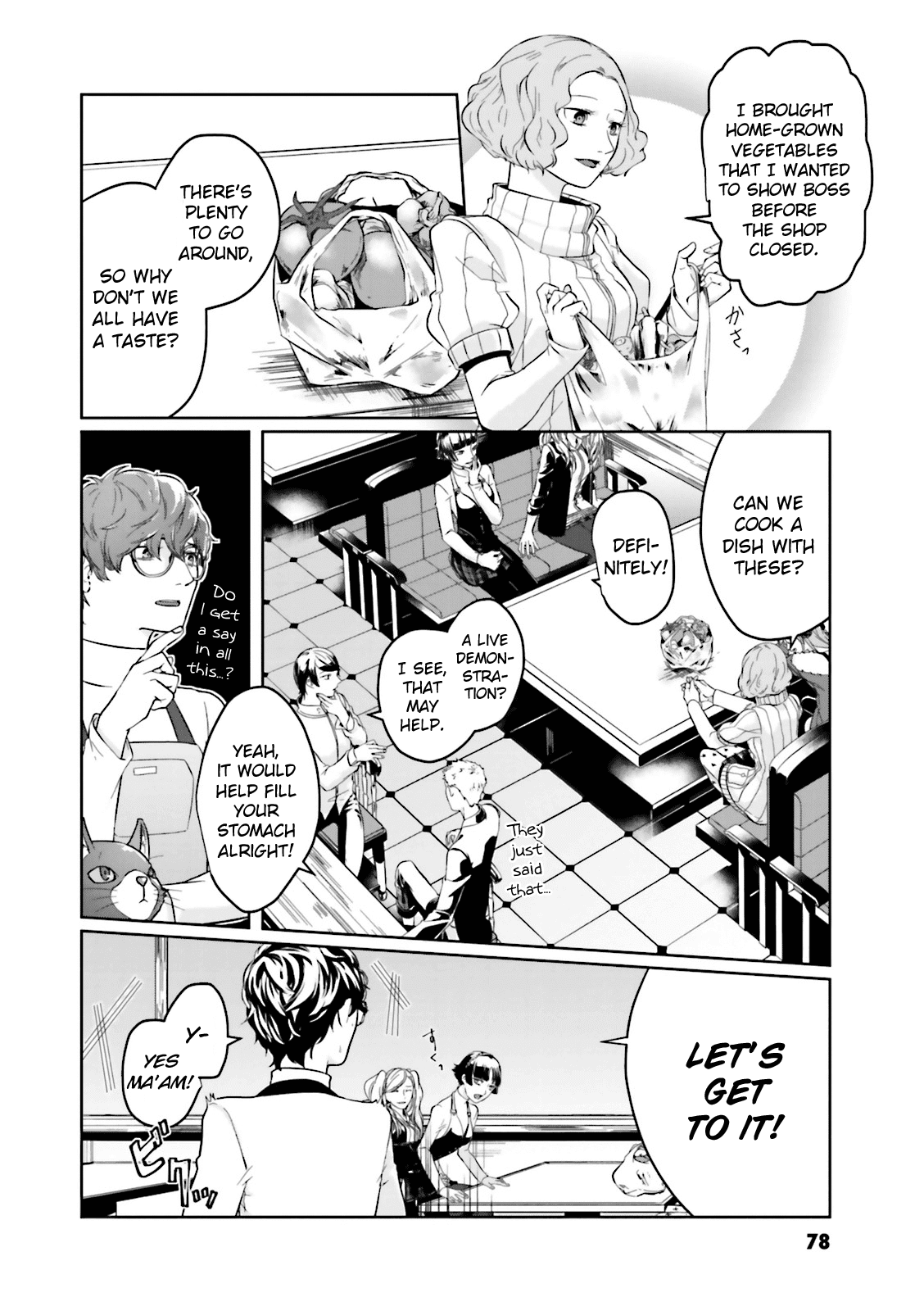 Persona 5 A la Carte Anthology Chapter 8 page 8 - Chapter 8: The Phantoms' Cooking Class
