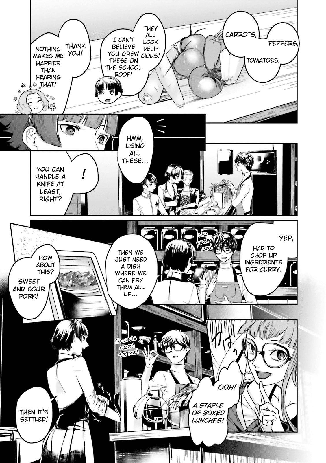 Persona 5 A la Carte Anthology Chapter 8 page 9 - Chapter 8: The Phantoms' Cooking Class
