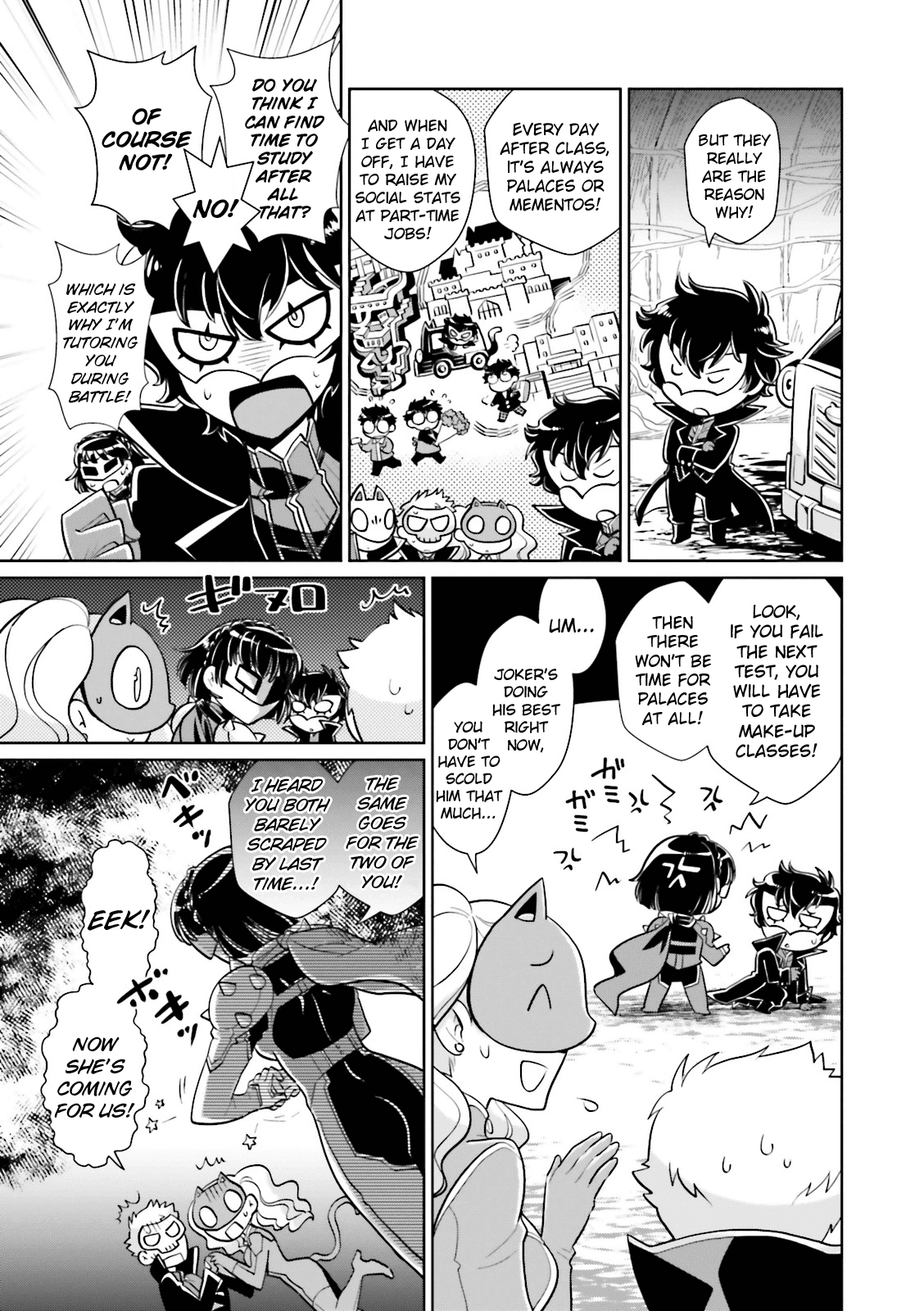 Persona 5 A la Carte Anthology Chapter 9 page 3 - Chapter 9: Joker's Gonna Fail!?