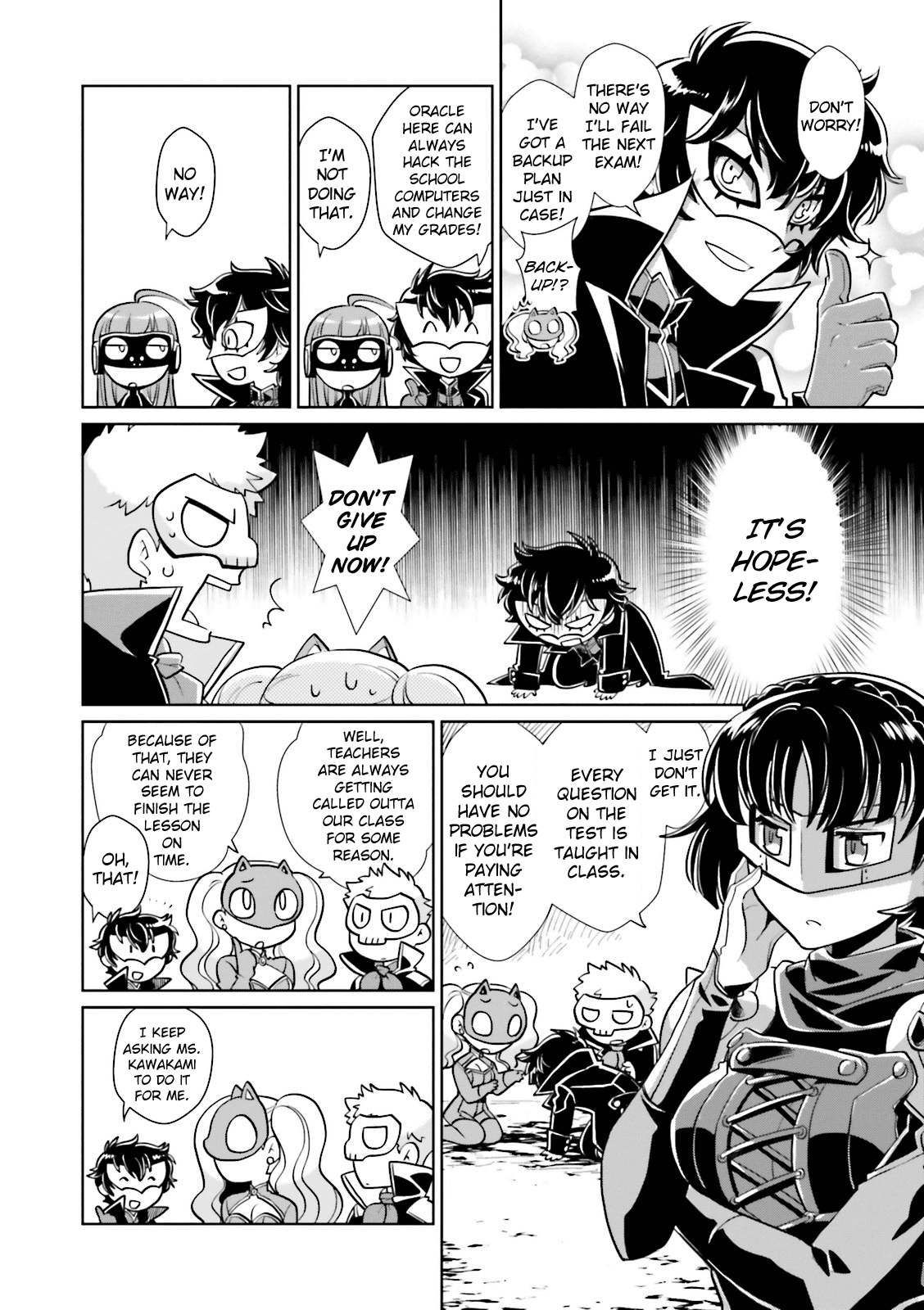 Persona 5 A la Carte Anthology Chapter 9 page 4 - Chapter 9: Joker's Gonna Fail!?