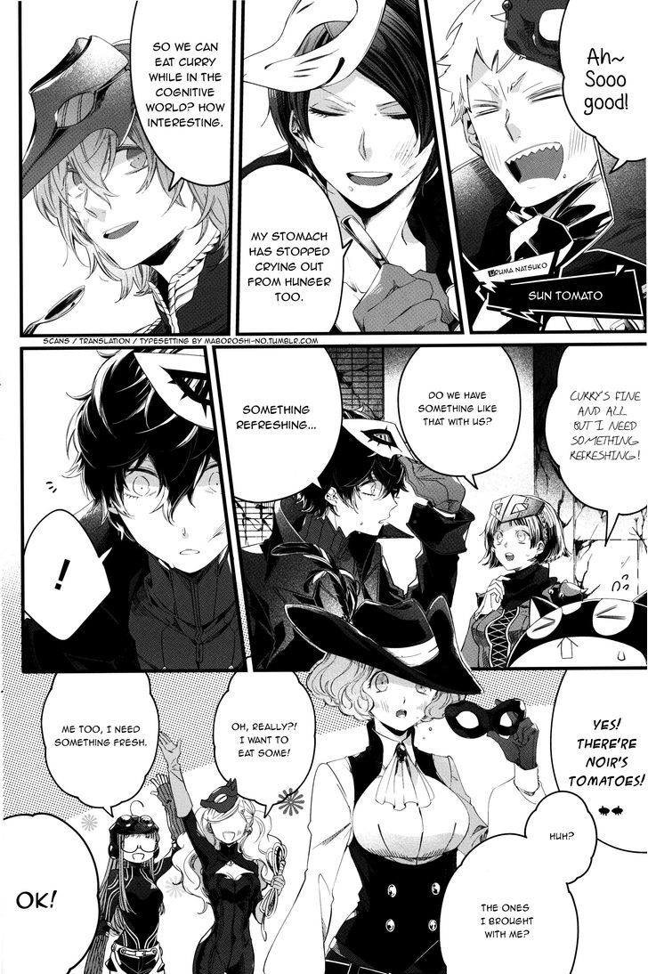 Persona 5 Character Anthology Chapter 8.1 page 1 - Chapter 8.1 : Sun Tomato