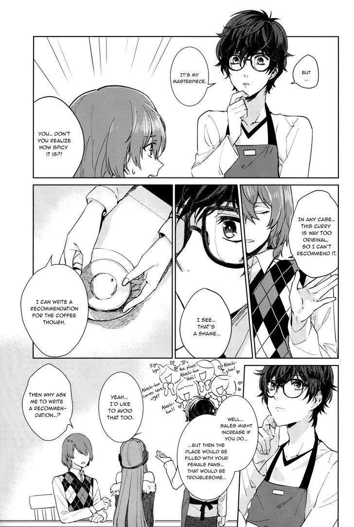 Persona 5 Character Anthology Chapter 9.1 page 7 - Chapter 9.1 : Akechi-san's recommendation