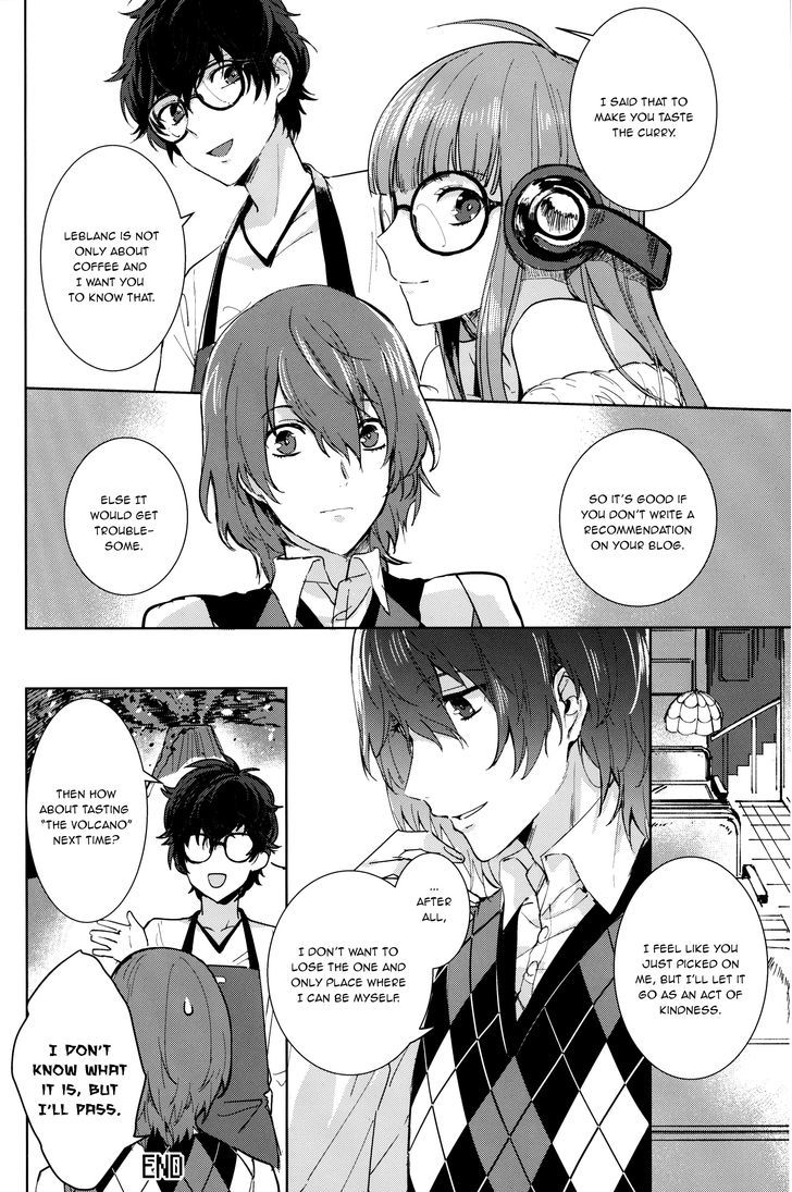 Persona 5 Character Anthology Chapter 9.1 page 8 - Chapter 9.1 : Akechi-san's recommendation