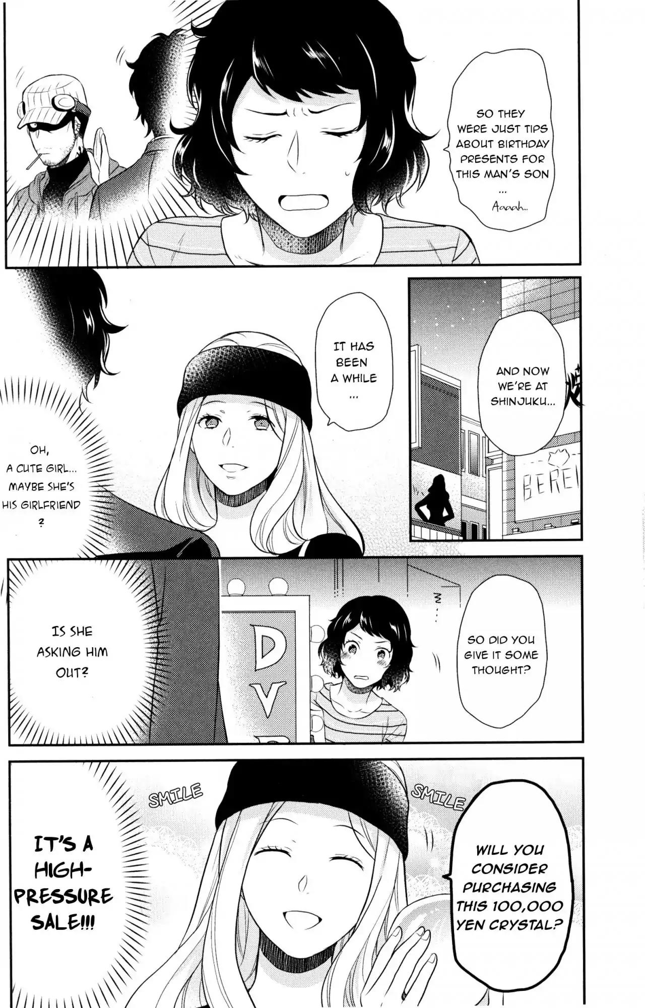 Persona 5 Comic Anthology Chapter 3.8 page 4 - Vol.3 Chapter 8: His secret