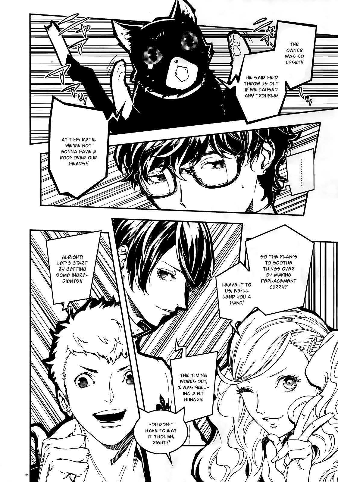 Persona 5 Dengeki Comic Anthology Chapter 1 page 14 - Chapter 1: The Curry's Secret and the Treasure that Joker Can't Steal