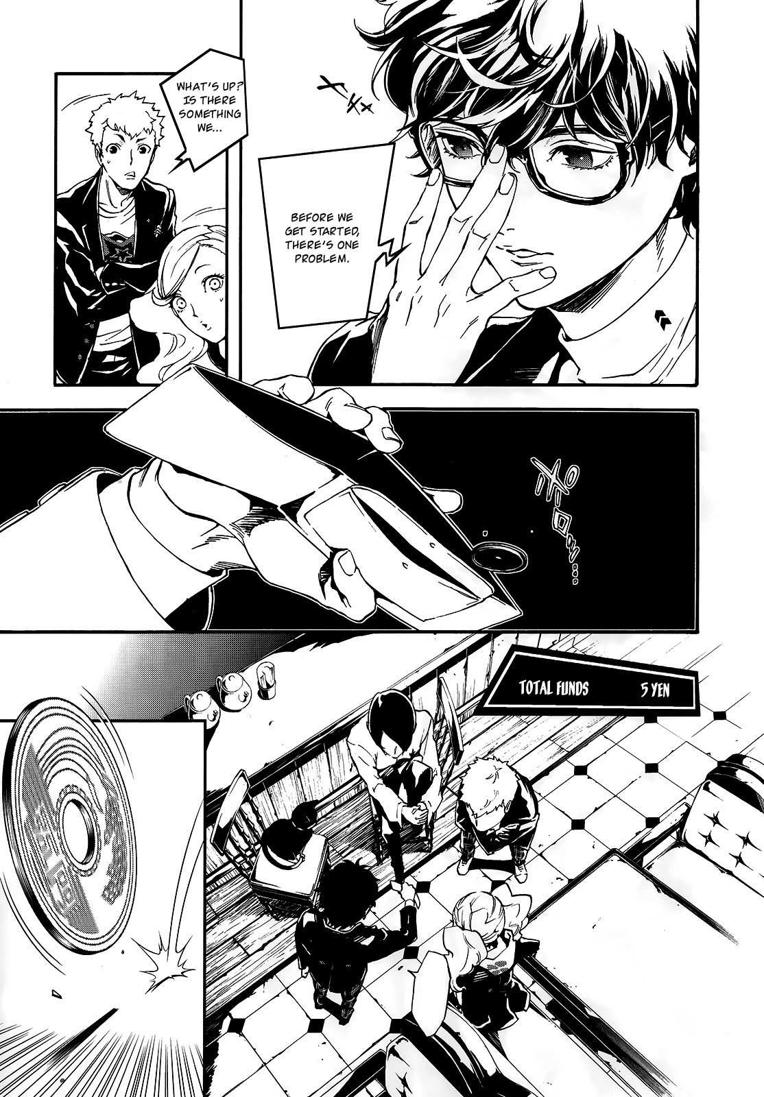Persona 5 Dengeki Comic Anthology Chapter 1 page 15 - Chapter 1: The Curry's Secret and the Treasure that Joker Can't Steal