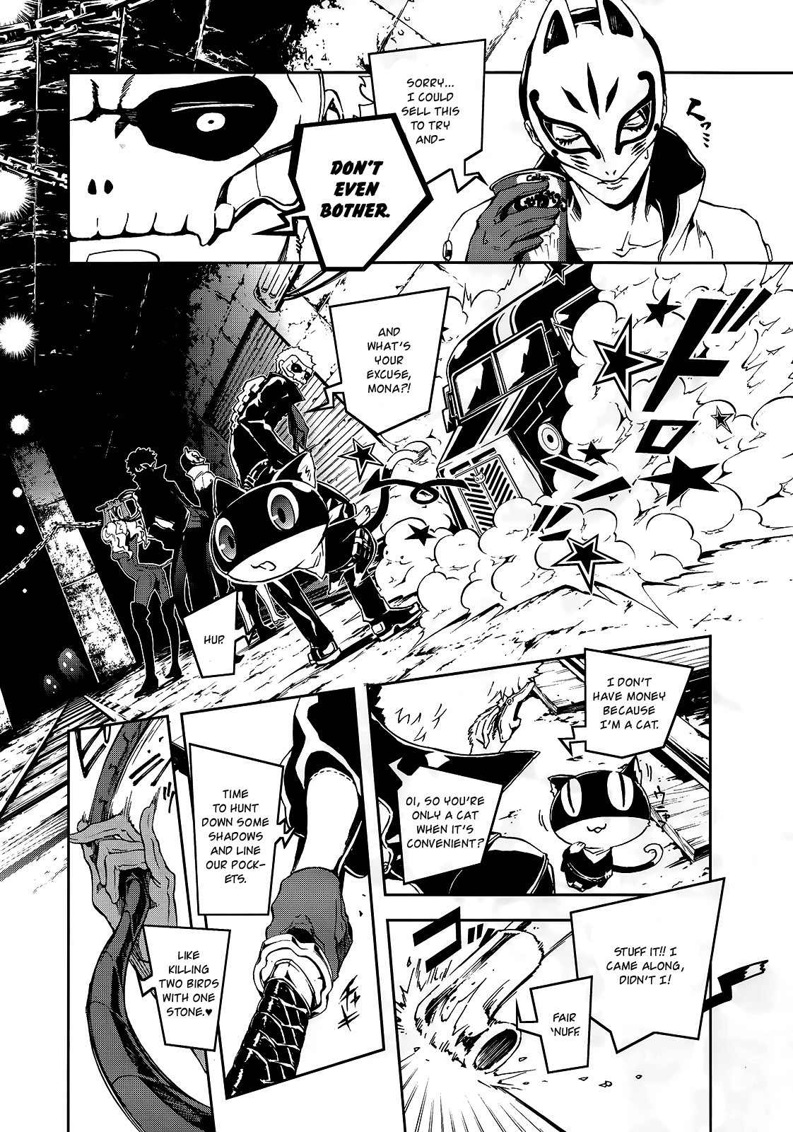 Persona 5 Dengeki Comic Anthology Chapter 1 page 18 - Chapter 1: The Curry's Secret and the Treasure that Joker Can't Steal
