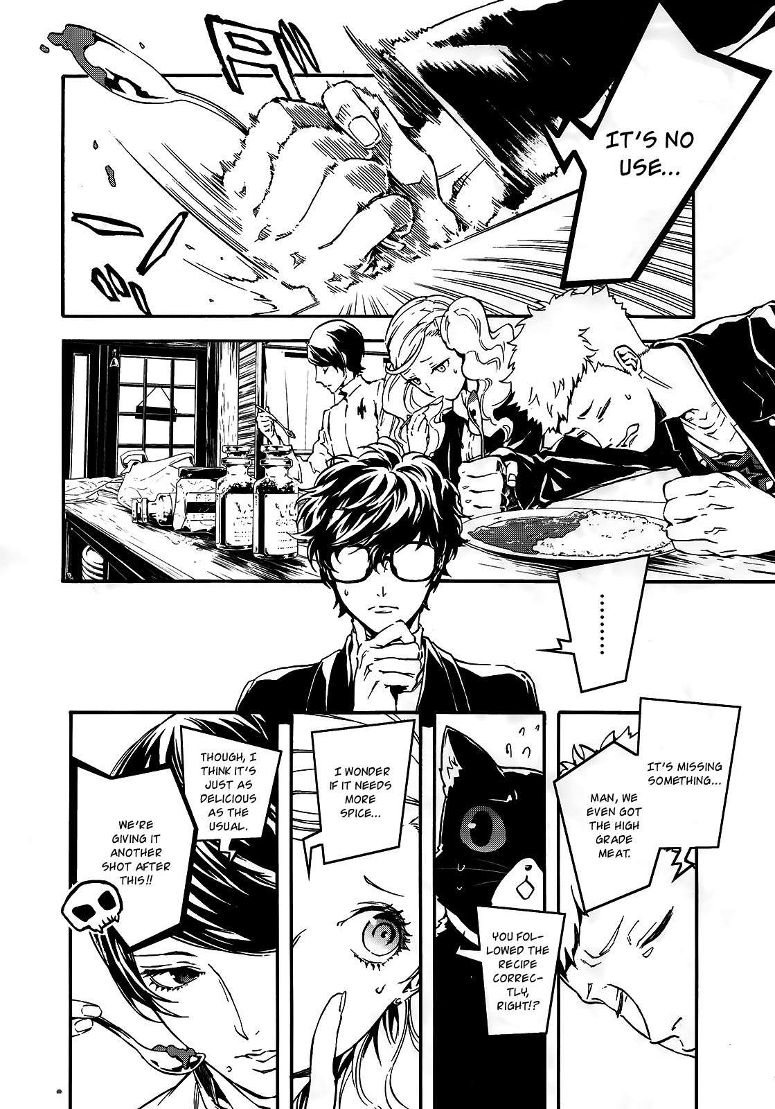 Persona 5 Dengeki Comic Anthology Chapter 1 page 20 - Chapter 1: The Curry's Secret and the Treasure that Joker Can't Steal