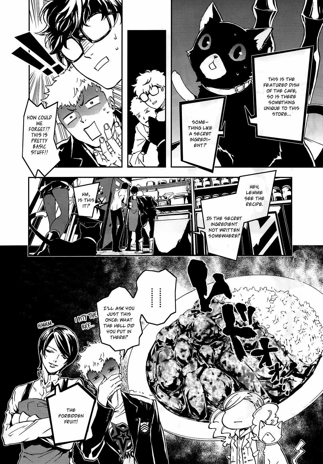 Persona 5 Dengeki Comic Anthology Chapter 1 page 22 - Chapter 1: The Curry's Secret and the Treasure that Joker Can't Steal