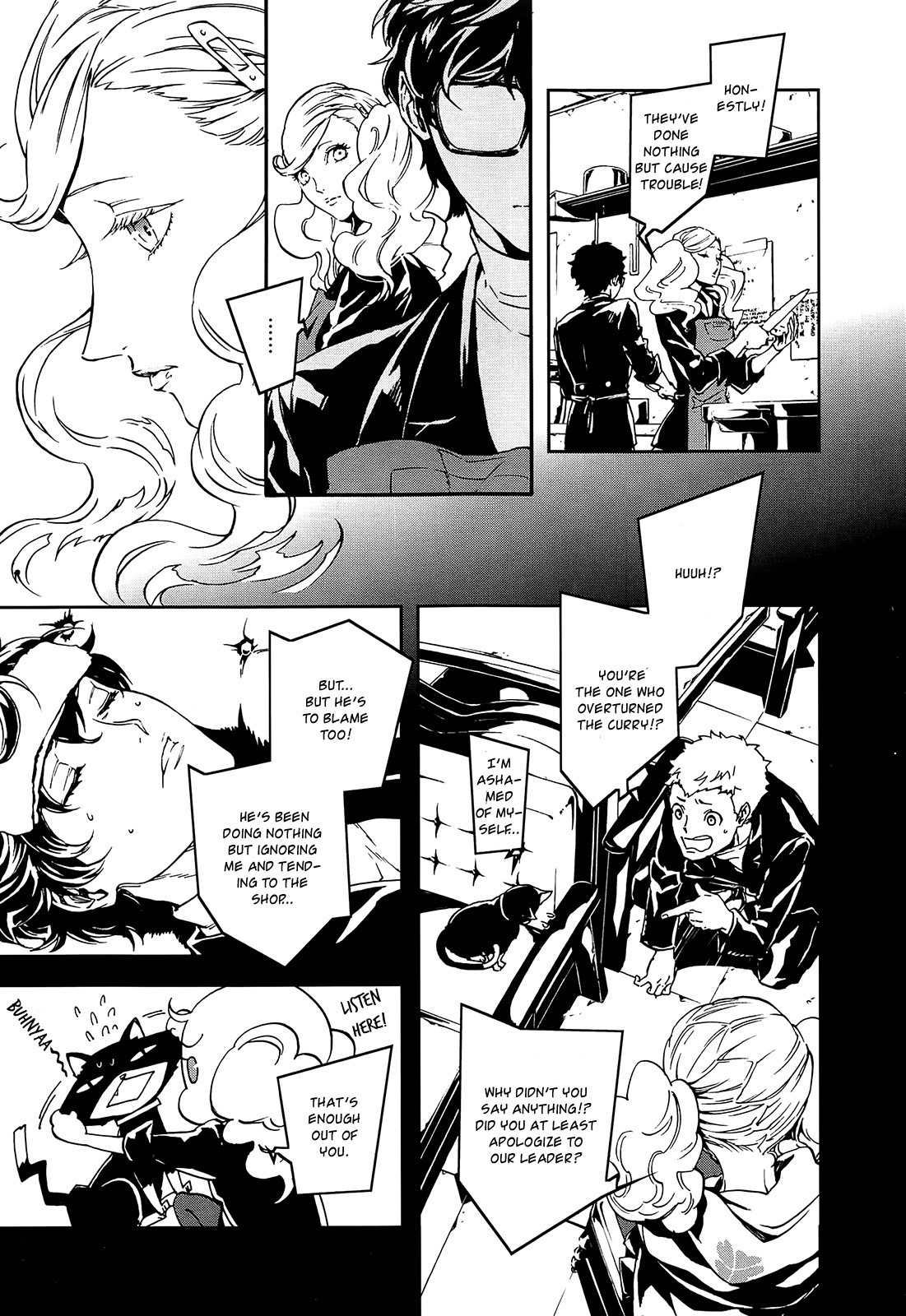 Persona 5 Dengeki Comic Anthology Chapter 1 page 25 - Chapter 1: The Curry's Secret and the Treasure that Joker Can't Steal