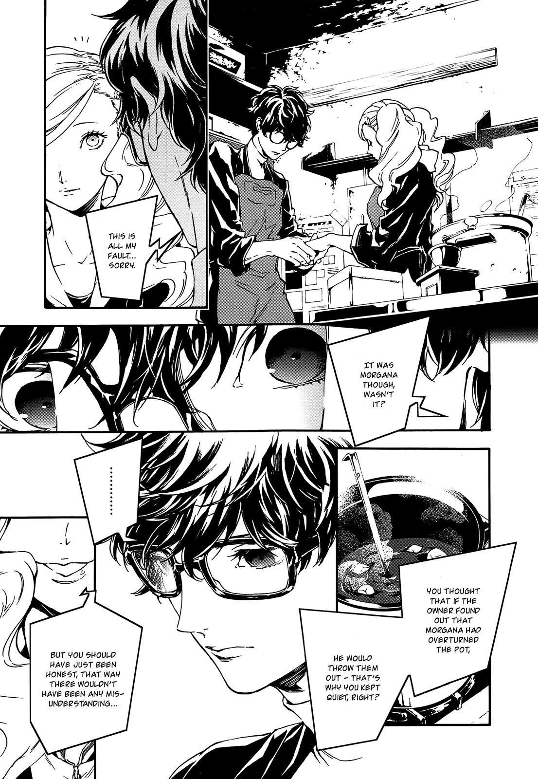 Persona 5 Dengeki Comic Anthology Chapter 1 page 27 - Chapter 1: The Curry's Secret and the Treasure that Joker Can't Steal