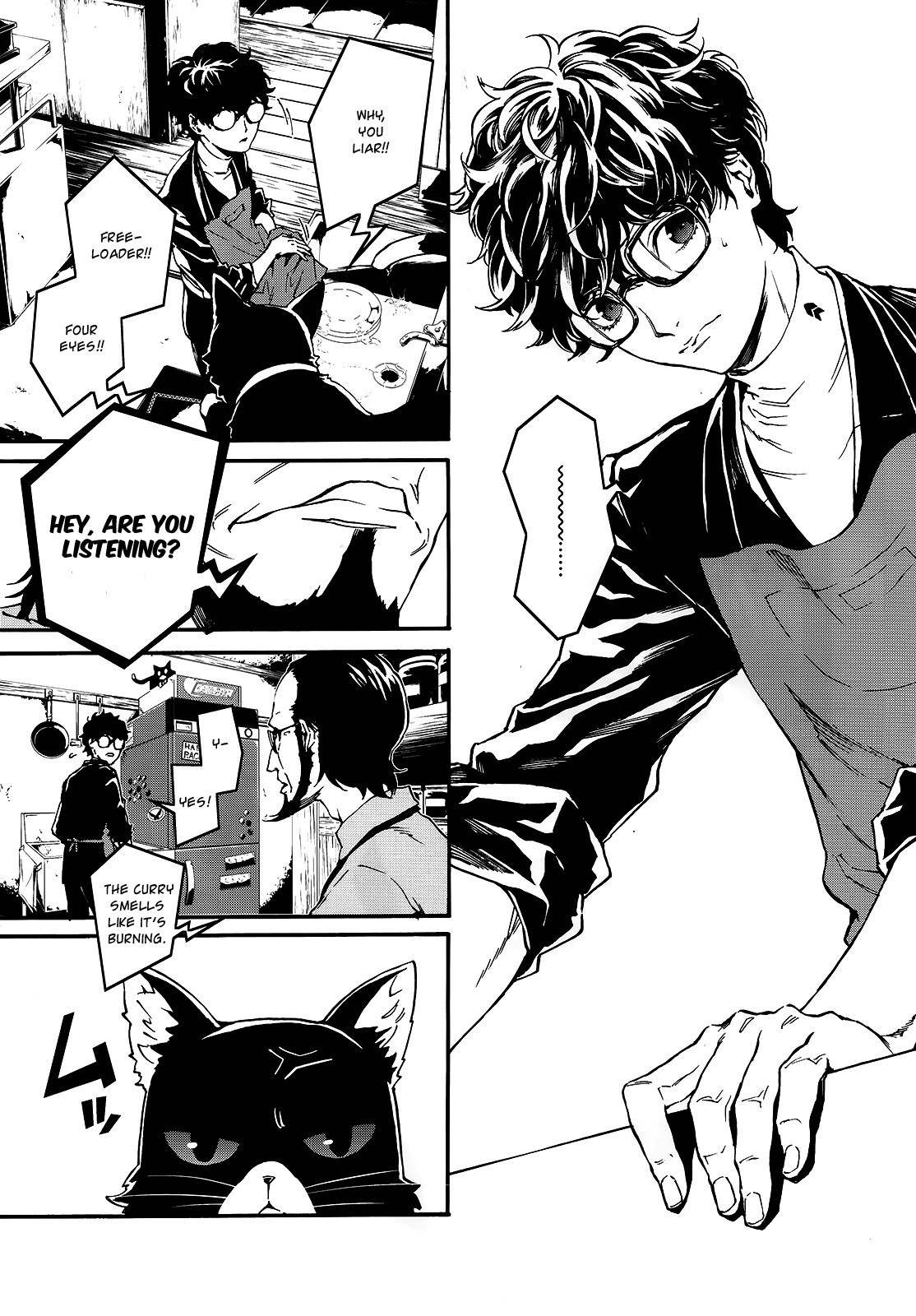 Persona 5 Dengeki Comic Anthology Chapter 1 page 7 - Chapter 1: The Curry's Secret and the Treasure that Joker Can't Steal