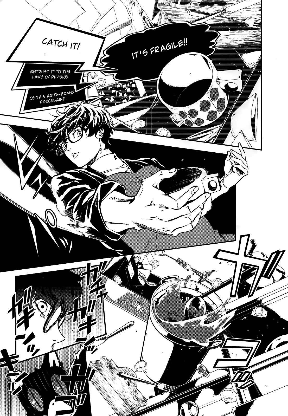 Persona 5 Dengeki Comic Anthology Chapter 1 page 9 - Chapter 1: The Curry's Secret and the Treasure that Joker Can't Steal