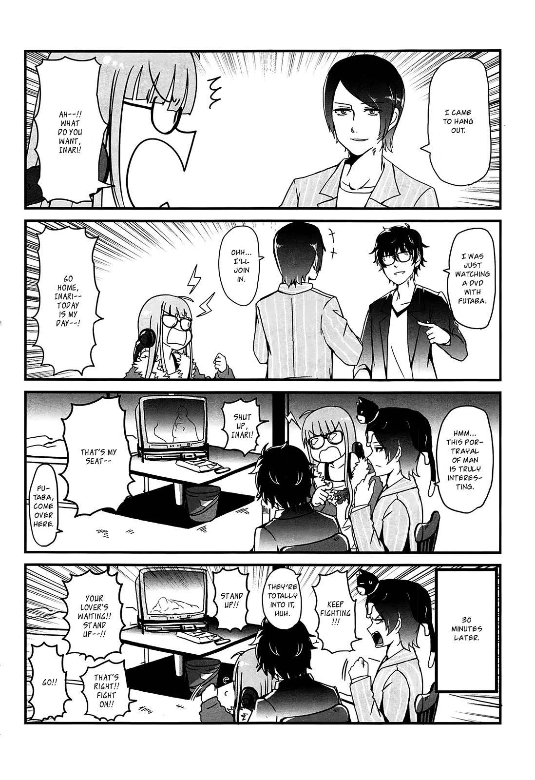 Persona 5 Dengeki Comic Anthology Chapter 10 page 4 - Chapter 10: Leblanc's State of Affairs
