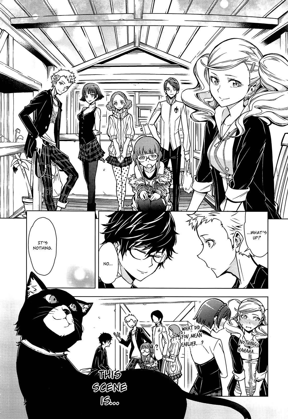 Persona 5 Dengeki Comic Anthology Chapter 11 page 10 - Chapter 11: Coping With Warmth