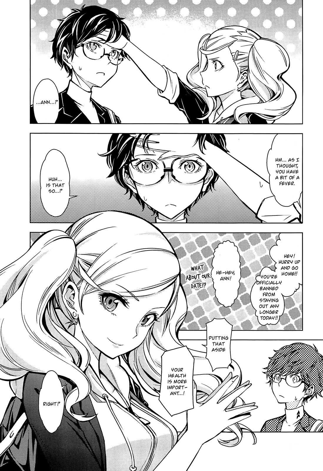 Persona 5 Dengeki Comic Anthology Chapter 11 page 2 - Chapter 11: Coping With Warmth