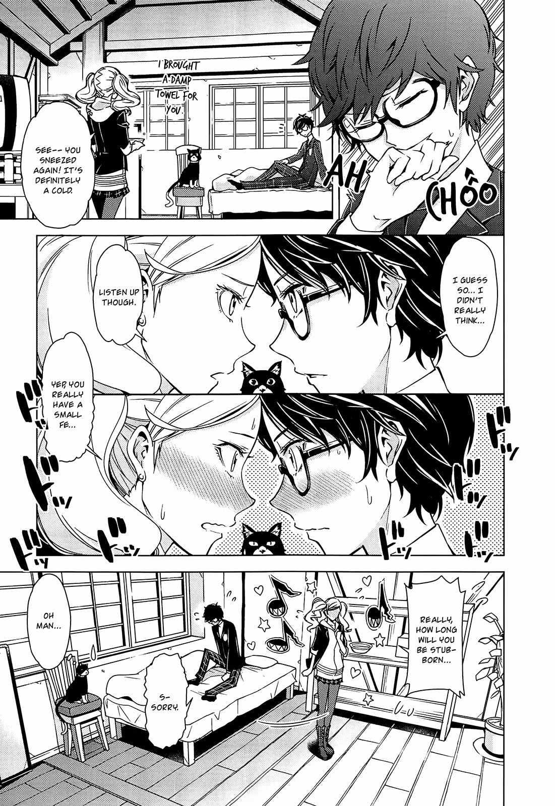 Persona 5 Dengeki Comic Anthology Chapter 11 page 3 - Chapter 11: Coping With Warmth