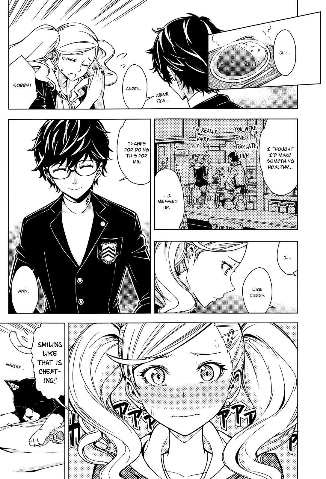 Persona 5 Dengeki Comic Anthology Chapter 11 page 7 - Chapter 11: Coping With Warmth