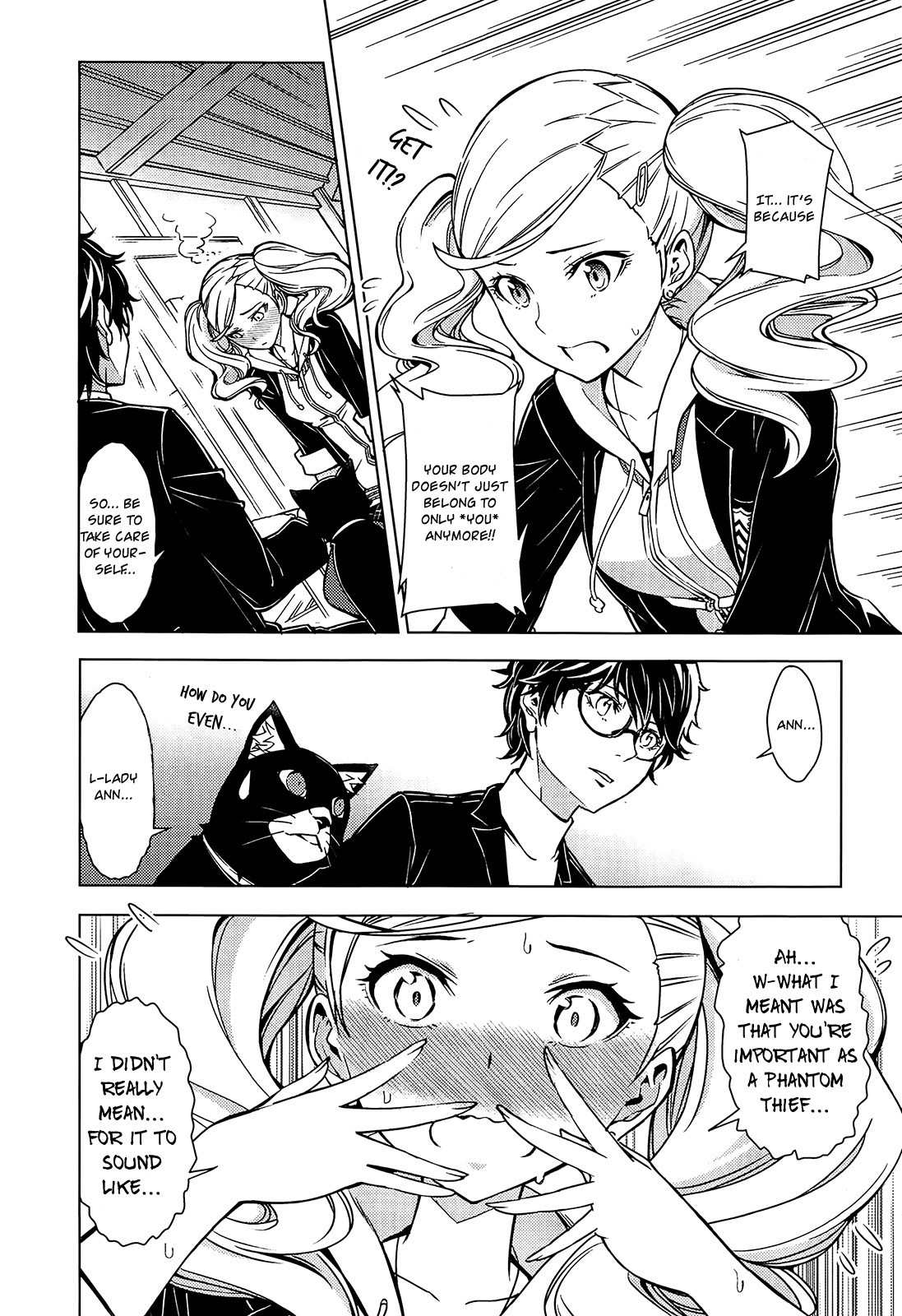 Persona 5 Dengeki Comic Anthology Chapter 11 page 8 - Chapter 11: Coping With Warmth