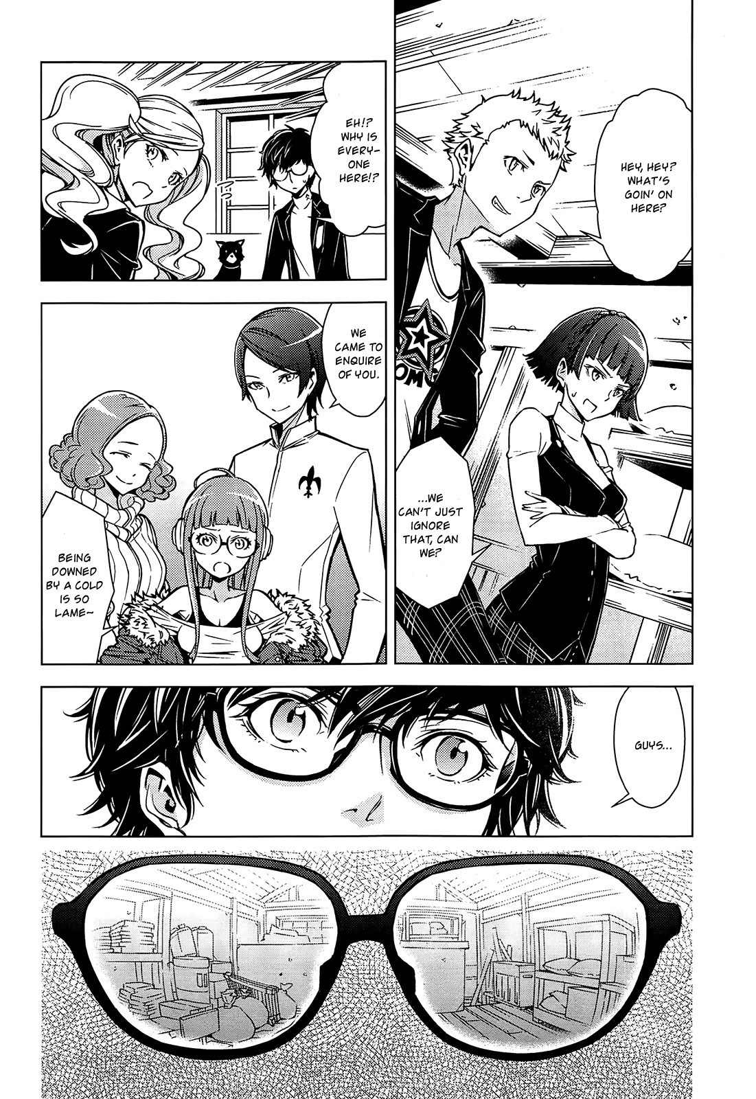 Persona 5 Dengeki Comic Anthology Chapter 11 page 9 - Chapter 11: Coping With Warmth