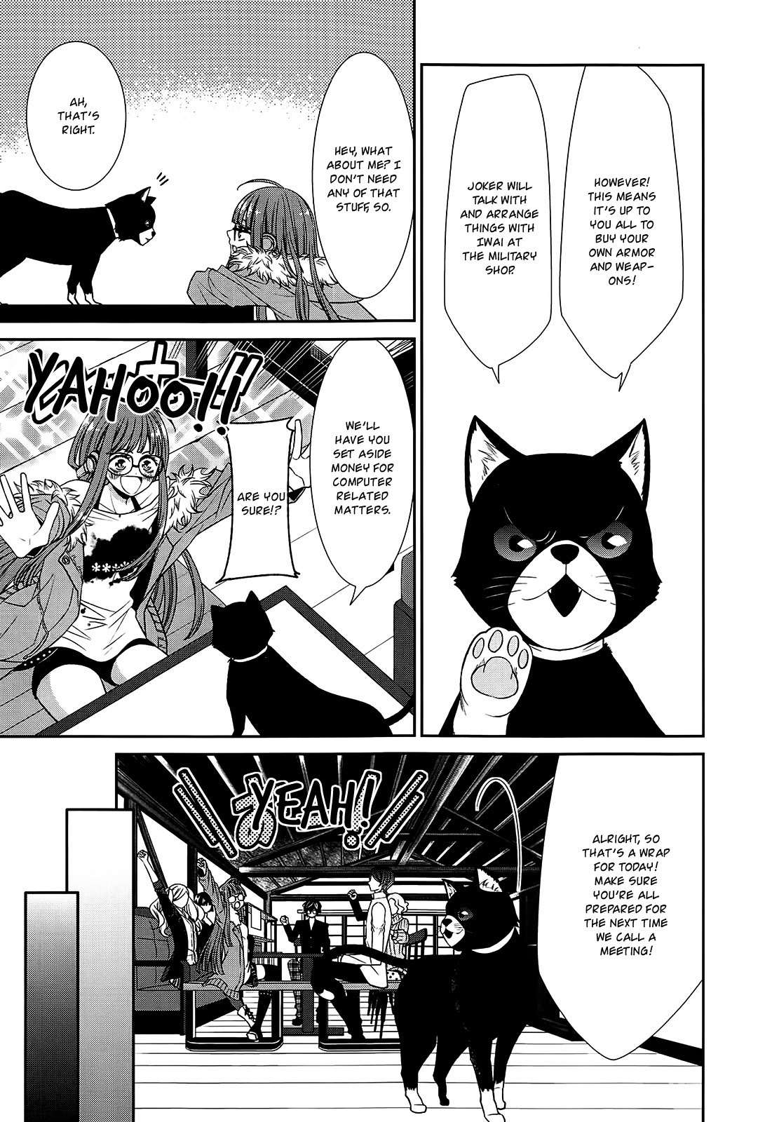 Persona 5 Dengeki Comic Anthology Chapter 2 page 3 - Chapter 2: The Queen's Orders
