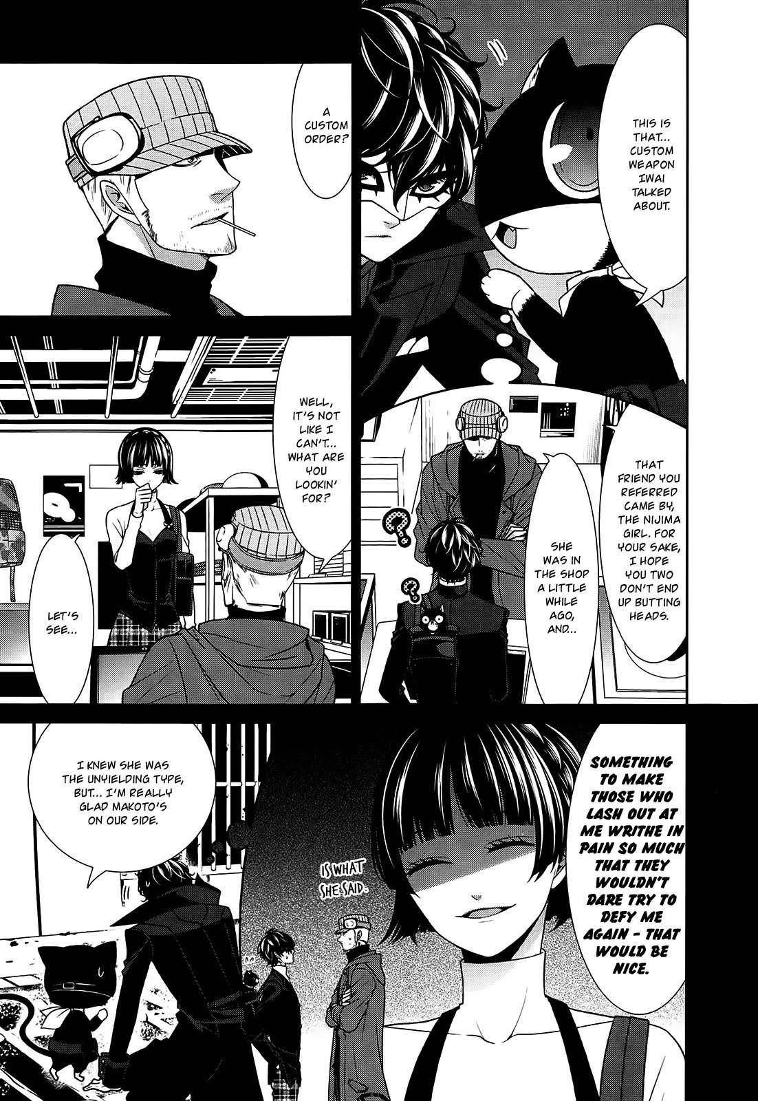 Persona 5 Dengeki Comic Anthology Chapter 2 page 5 - Chapter 2: The Queen's Orders