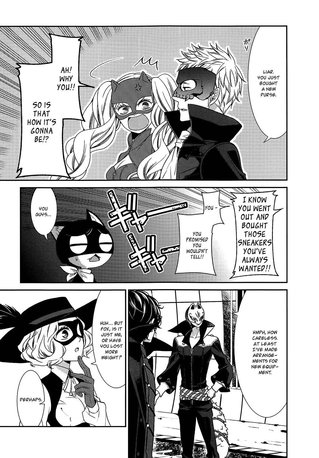 Persona 5 Dengeki Comic Anthology Chapter 2 page 7 - Chapter 2: The Queen's Orders