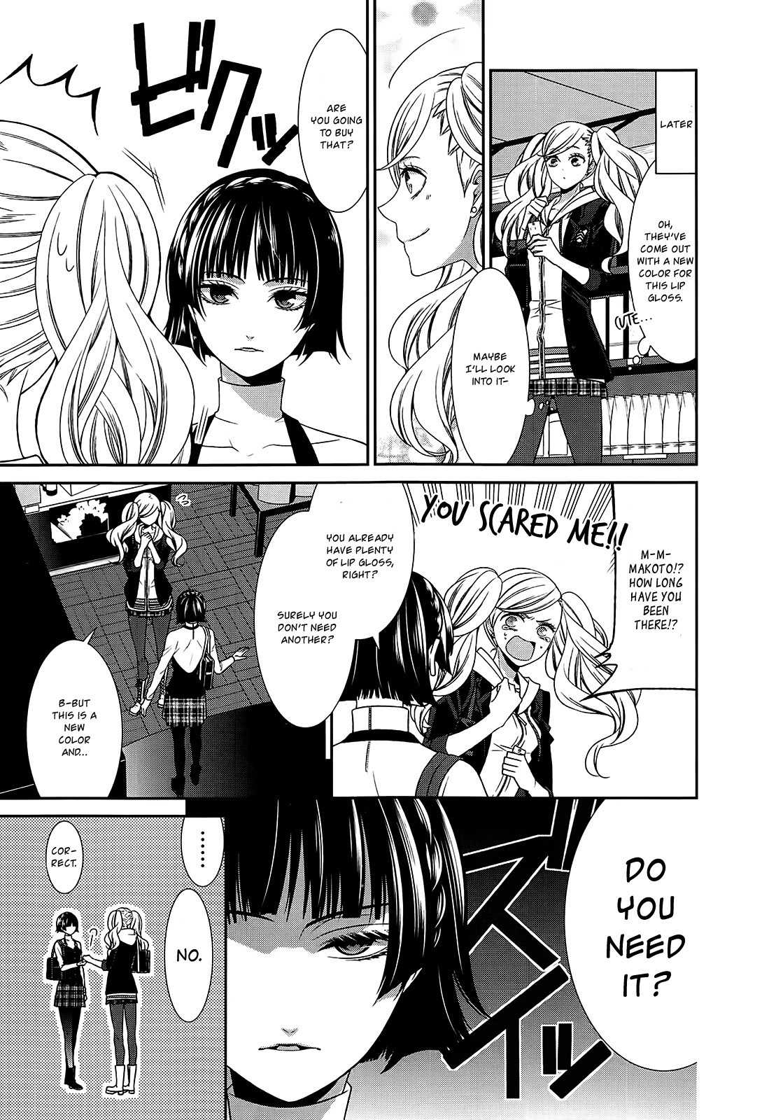 Persona 5 Dengeki Comic Anthology Chapter 2 page 9 - Chapter 2: The Queen's Orders