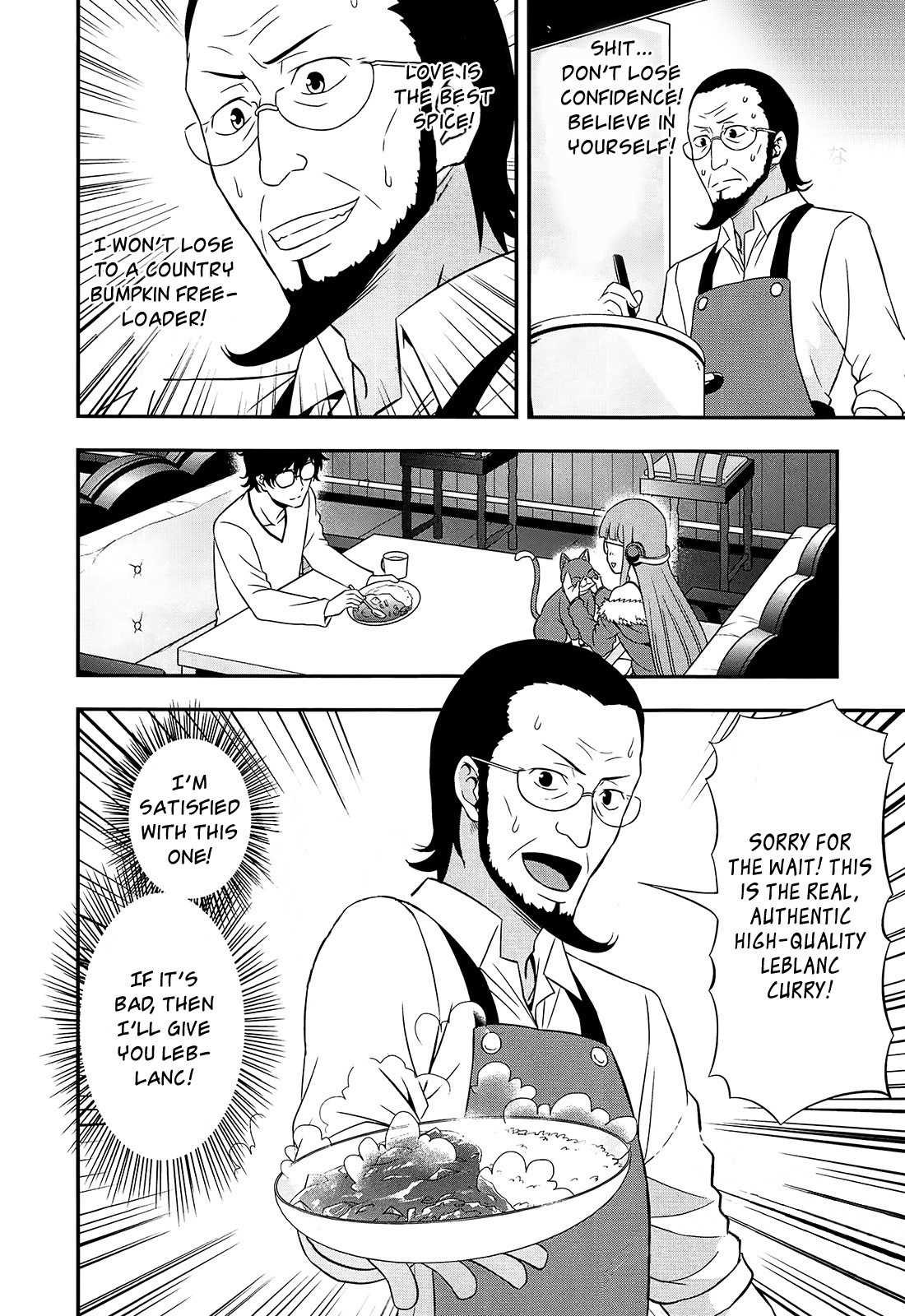 Persona 5 Dengeki Comic Anthology Chapter 5 page 6 - Chapter 5: The Sakura Household Curry Show