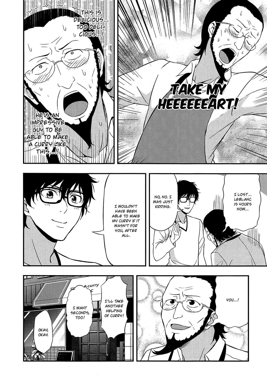 Persona 5 Dengeki Comic Anthology Chapter 5 page 8 - Chapter 5: The Sakura Household Curry Show