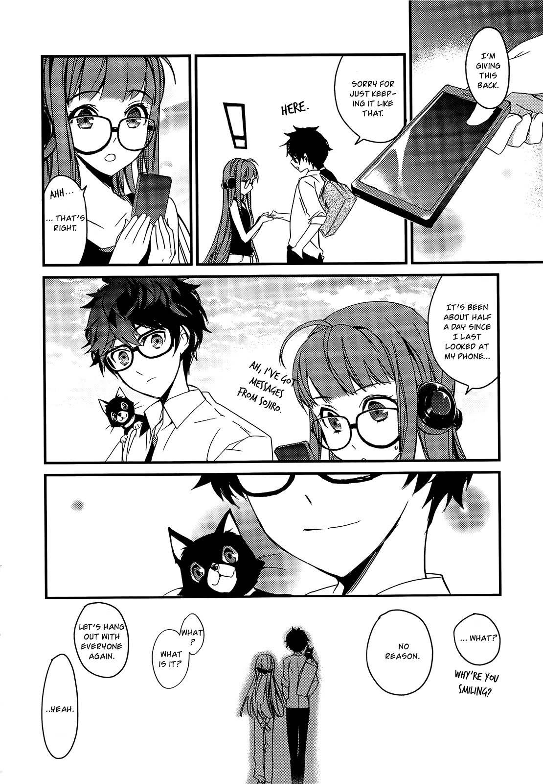 Persona 5 Dengeki Comic Anthology Chapter 6 page 8 - Chapter 6: Various Feelings in a Sleepless Night