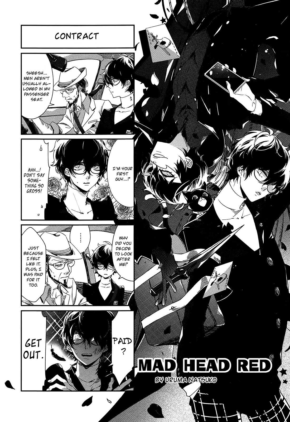 Persona 5 Dengeki Comic Anthology Chapter 7 page 1 - Chapter 7: Mad Head Red