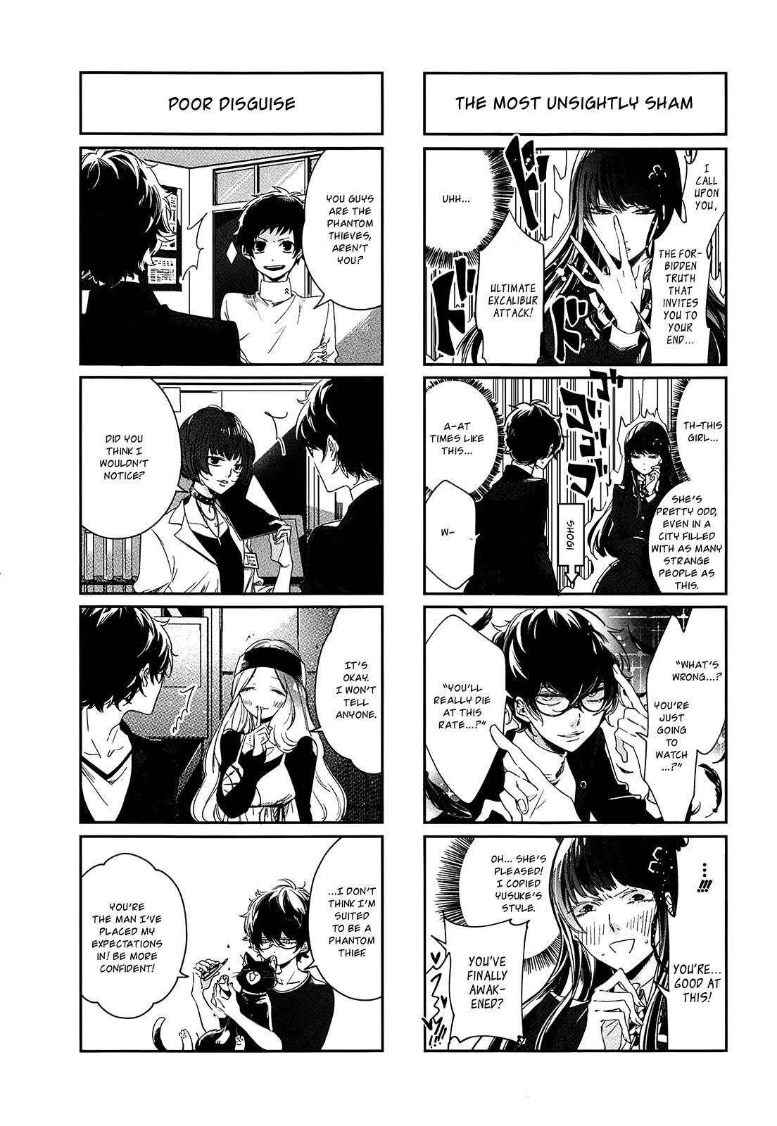 Persona 5 Dengeki Comic Anthology Chapter 7 page 8 - Chapter 7: Mad Head Red