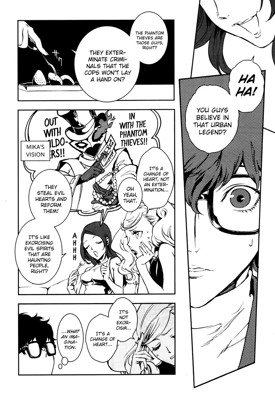 Persona 5: Mementos Mission Chapter 1 page 16 - Chapter 1: The First Groundswell