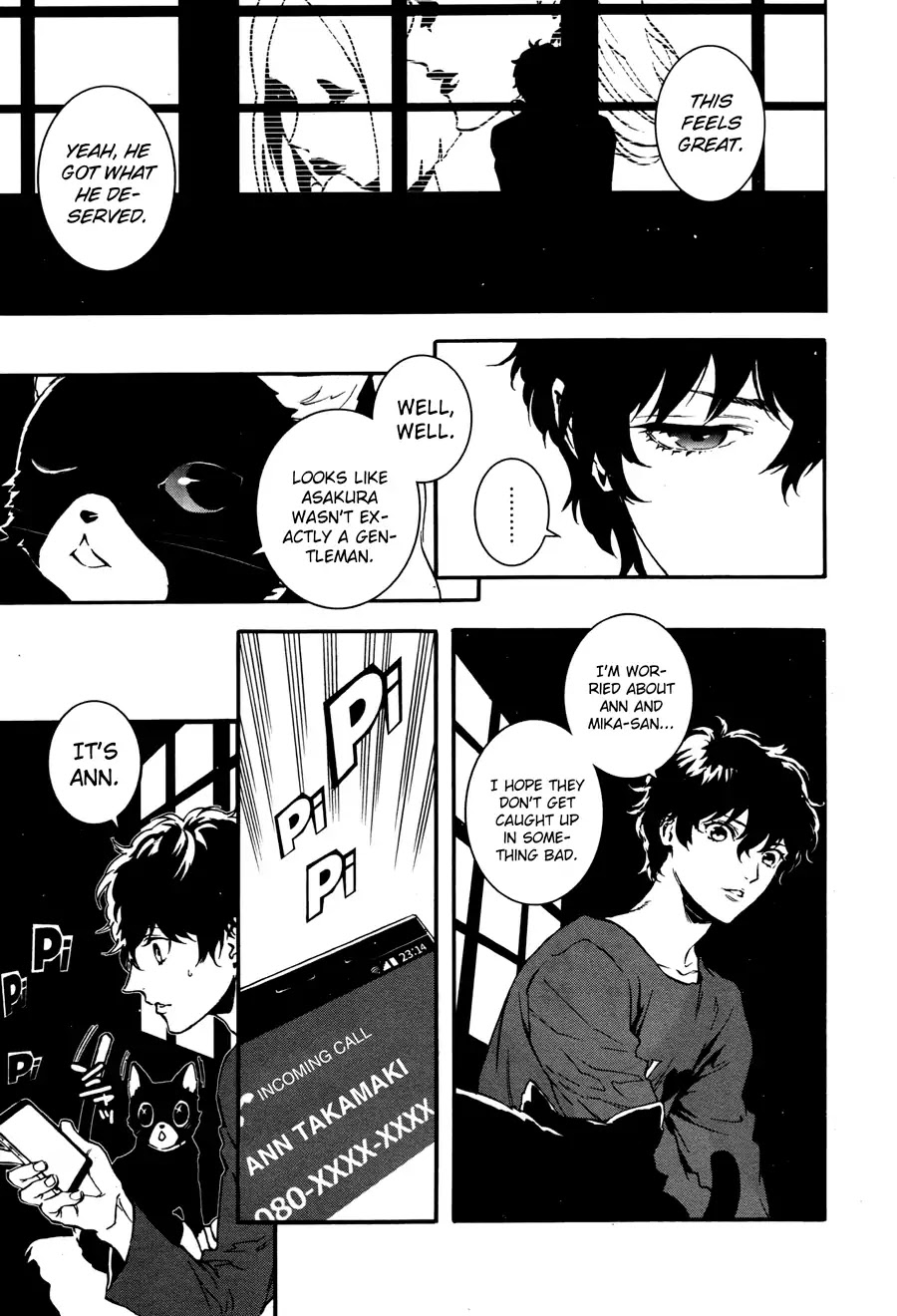 Persona 5: Mementos Mission Chapter 1 page 45 - Chapter 1: The First Groundswell