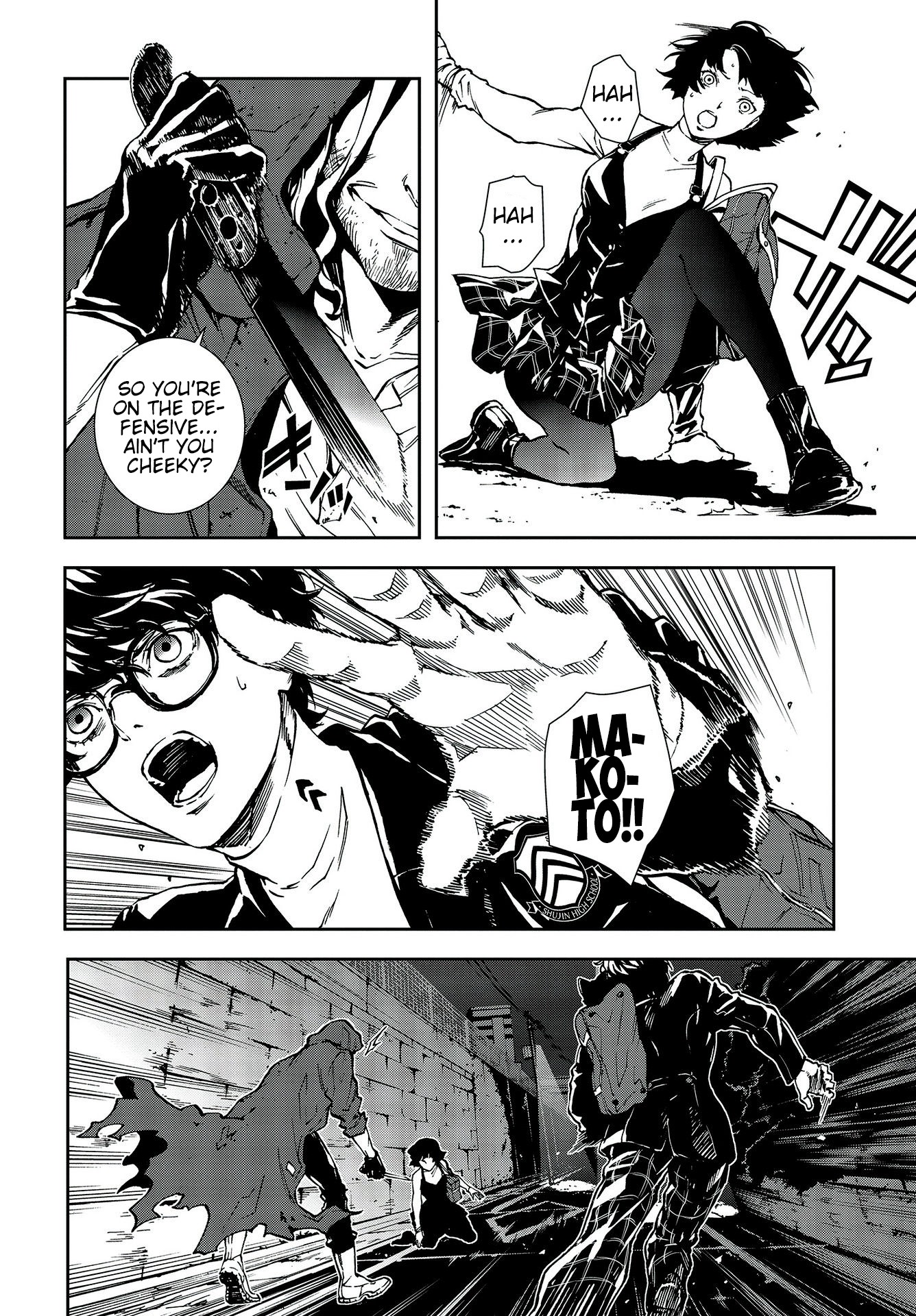 Persona 5: Mementos Mission Chapter 10 page 4 - Chapter 10: Attack