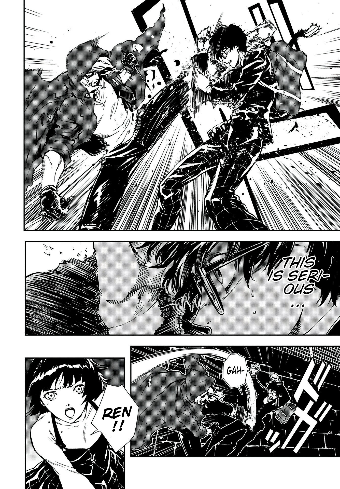 Persona 5: Mementos Mission Chapter 10 page 6 - Chapter 10: Attack