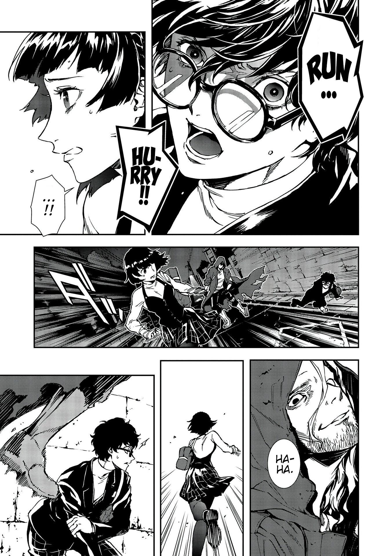 Persona 5: Mementos Mission Chapter 10 page 7 - Chapter 10: Attack