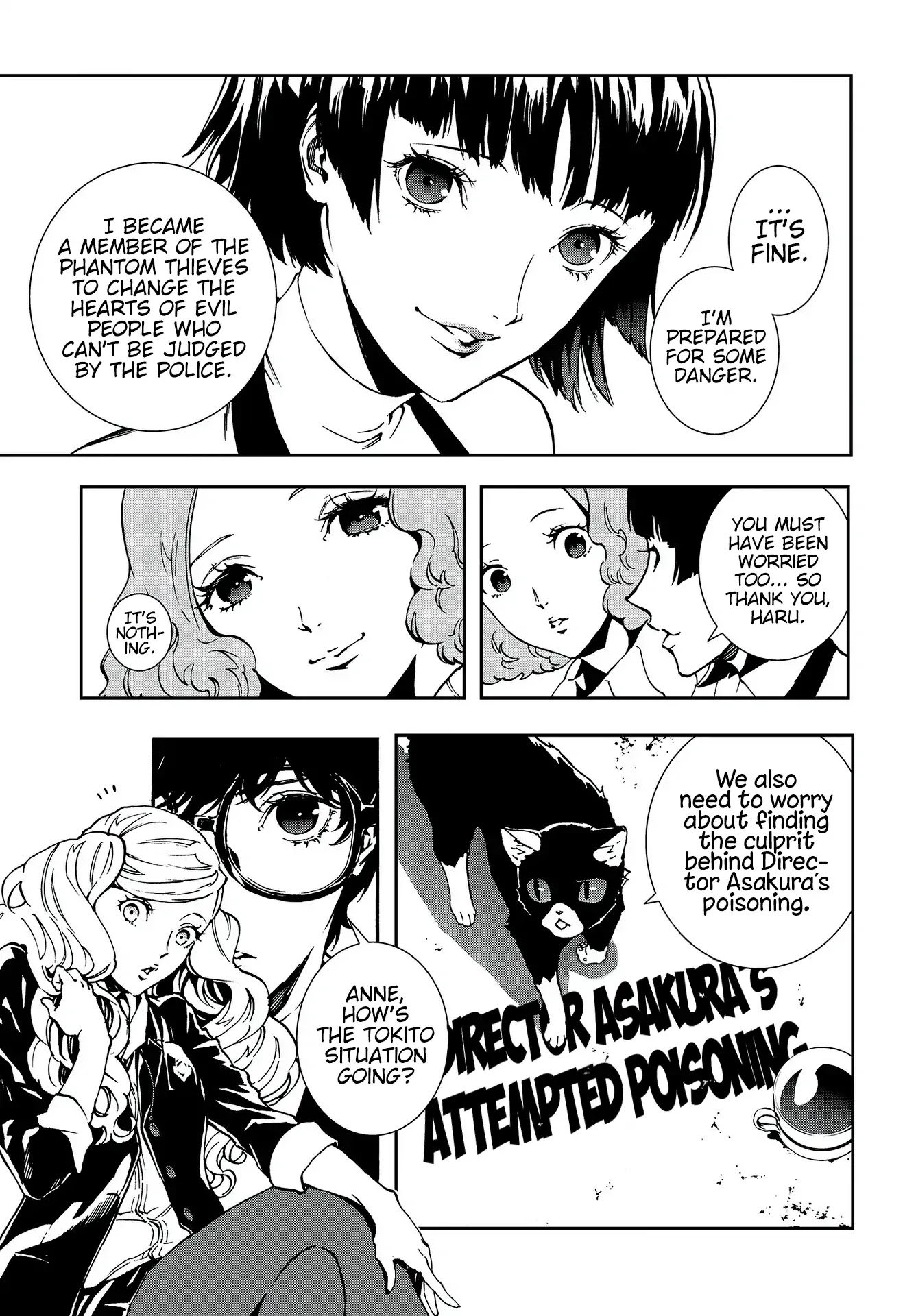 Persona 5: Mementos Mission Chapter 11 page 11 - Chapter 11: In the Black of Night