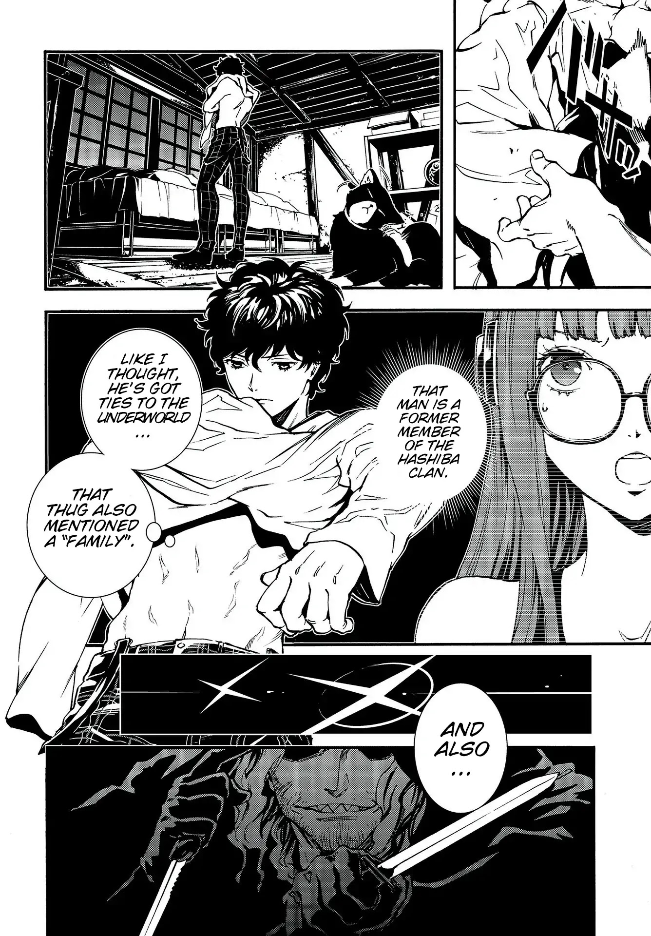 Persona 5: Mementos Mission Chapter 11 page 14 - Chapter 11: In the Black of Night